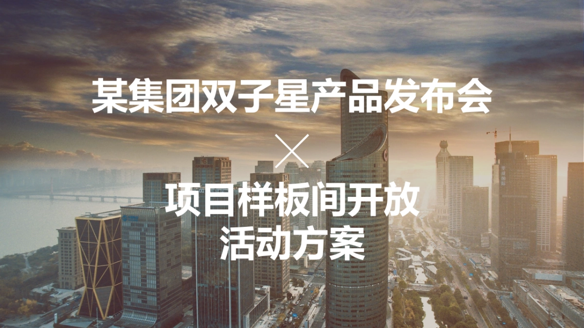 双子星发布会旅居项目_第1页