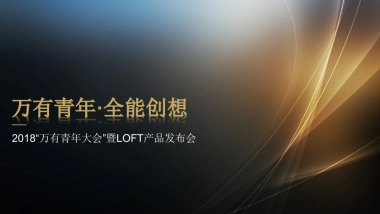 万有青年大会暨LOFT产品发布会策划案