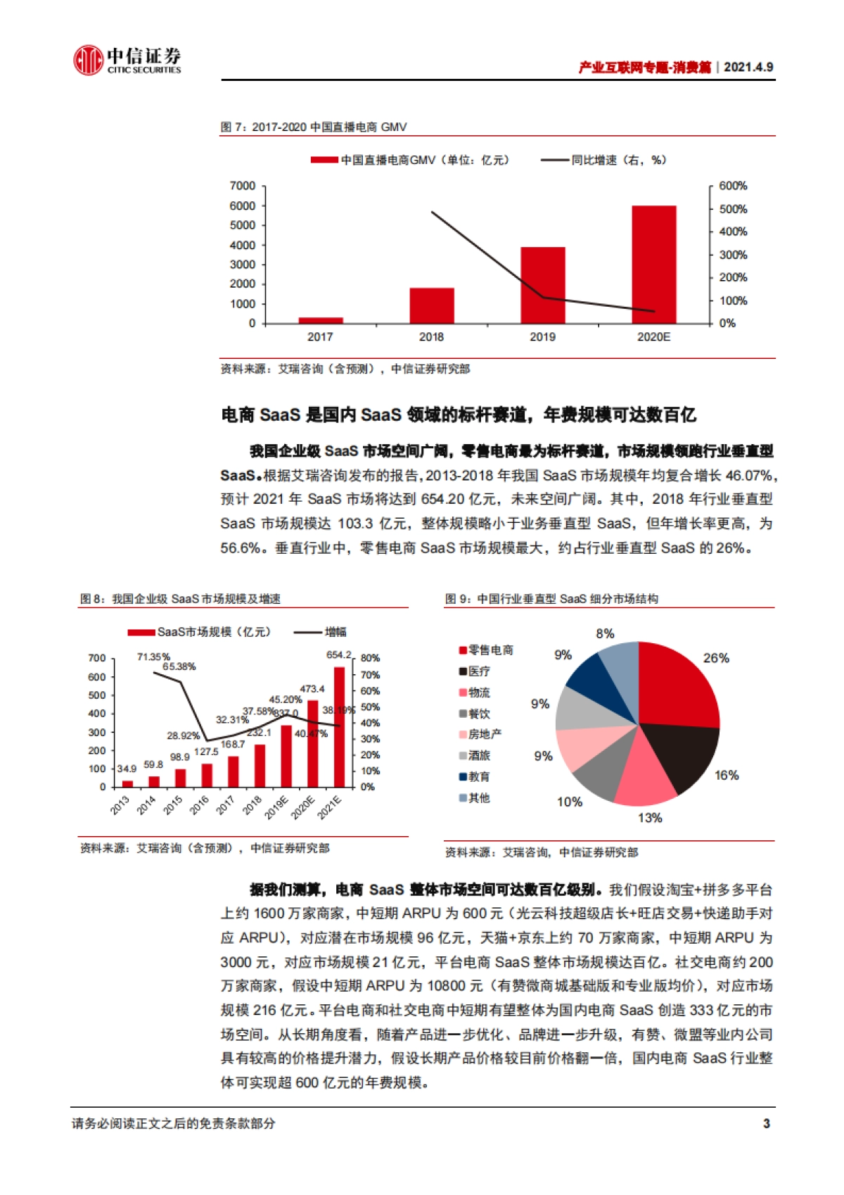 计算机行业产业互联网专题-消费篇：电商SaaS，乘大消费之风，推一体化发展-中信证券_第7页