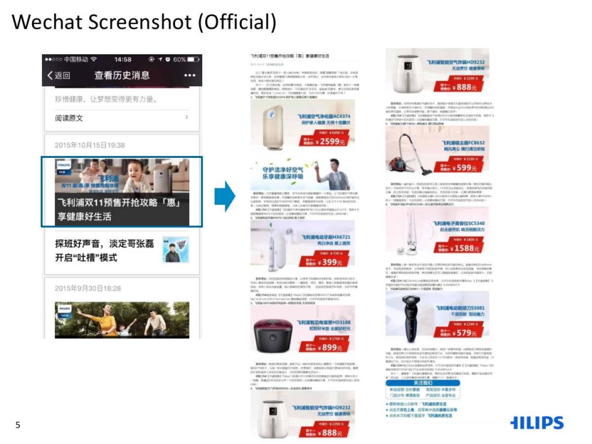 飞利浦双十一真惠享方案_第5页