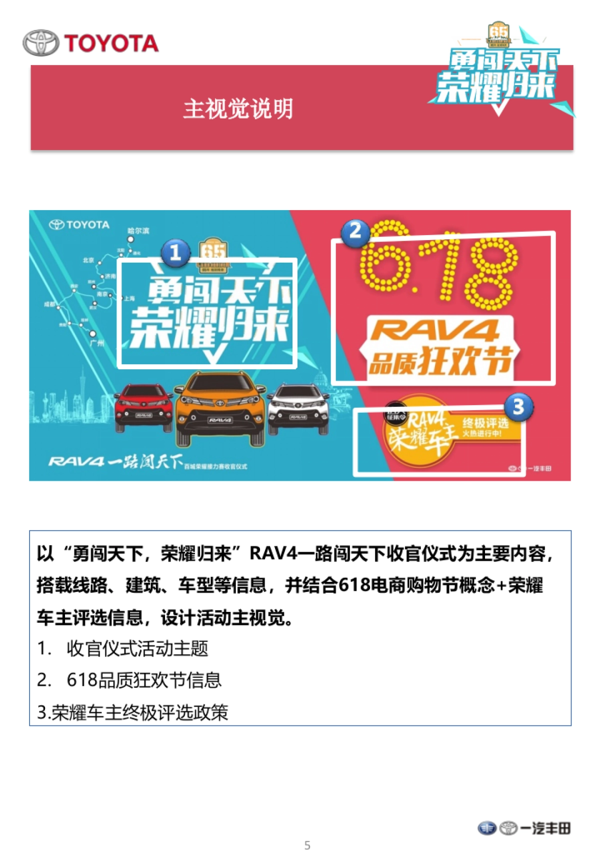 丰田4S店618RAV4品质狂欢节店头活动手册_第5页