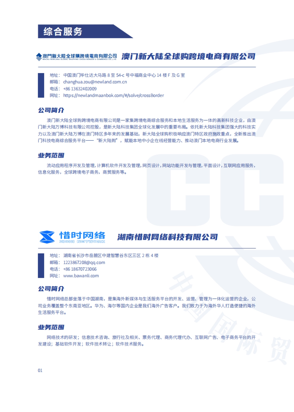 中国贸促会：2023跨境电商重点联系企业名录_第6页