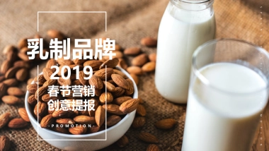 2019乳制品牌春节线上线下营销创意提报促销活动方案