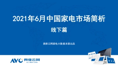2021年6月中国家电市场简析（线下篇）-奥维云网-51页