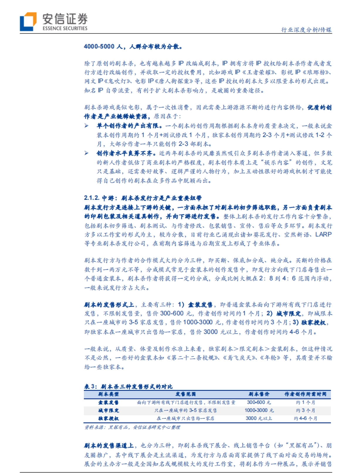 剧本杀：高速发展的线下娱乐新场景，芒果入局所为何？-安信证券_第9页