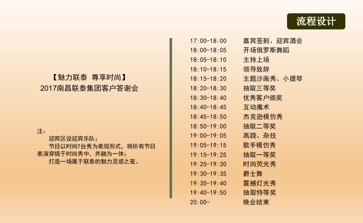 2017南昌联泰集团客户答谢会策划方案_第8页