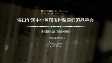 2017华润中心首届传世臻藏红酒品鉴会策划案