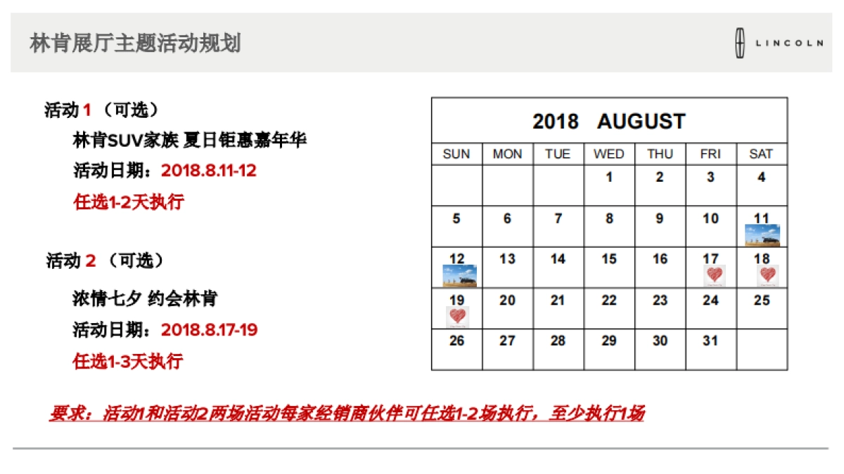 2018年8月林肯经销商展厅活动方案_第3页