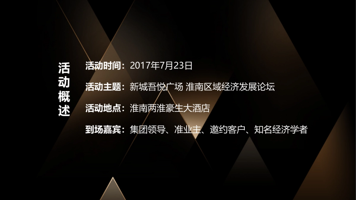 2017新城吾悦广场淮南区域经济发展论坛策划案_第2页