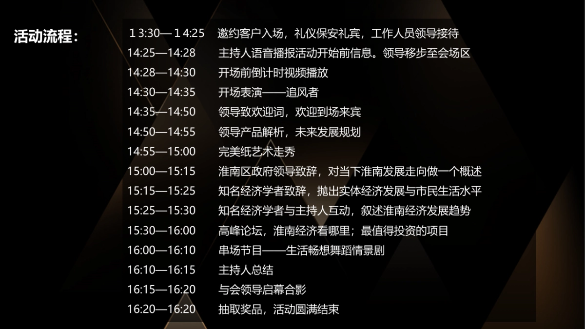 2017新城吾悦广场淮南区域经济发展论坛策划案_第4页