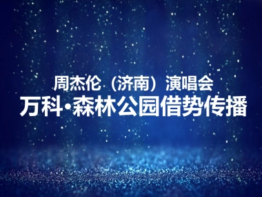 2017周杰伦演唱会（济南站）万科森林公园借势活动策划案