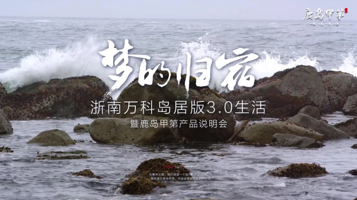 2018浙南万科岛产品说明会活动方案_第1页