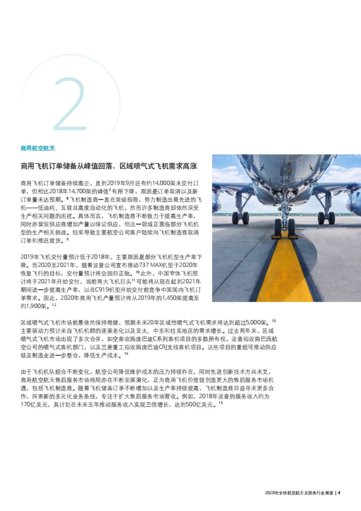 2020年全球航空航天及防务行业展望-德勤-14页_第4页