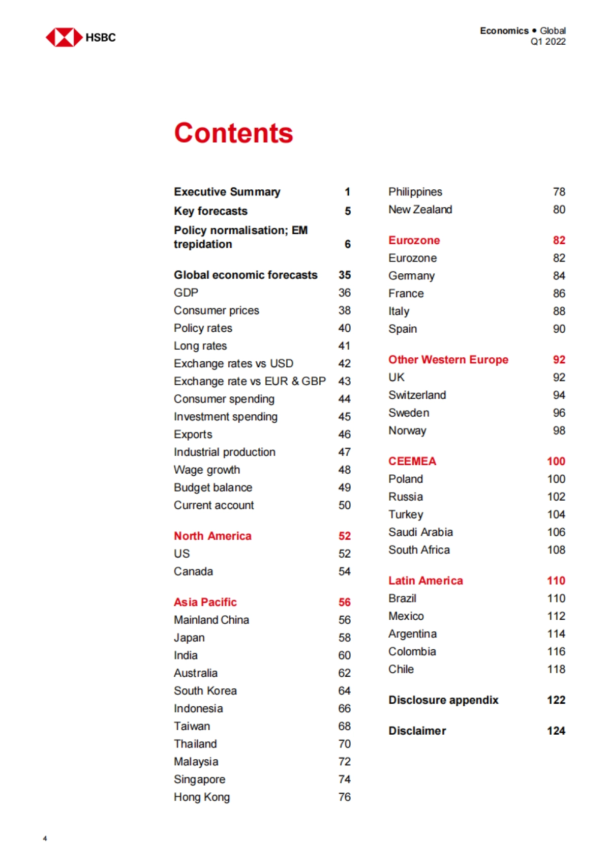 2022Q1全球宏观经济展望：正常化，但并非如我们所知（英）-HSBC-126页_第5页