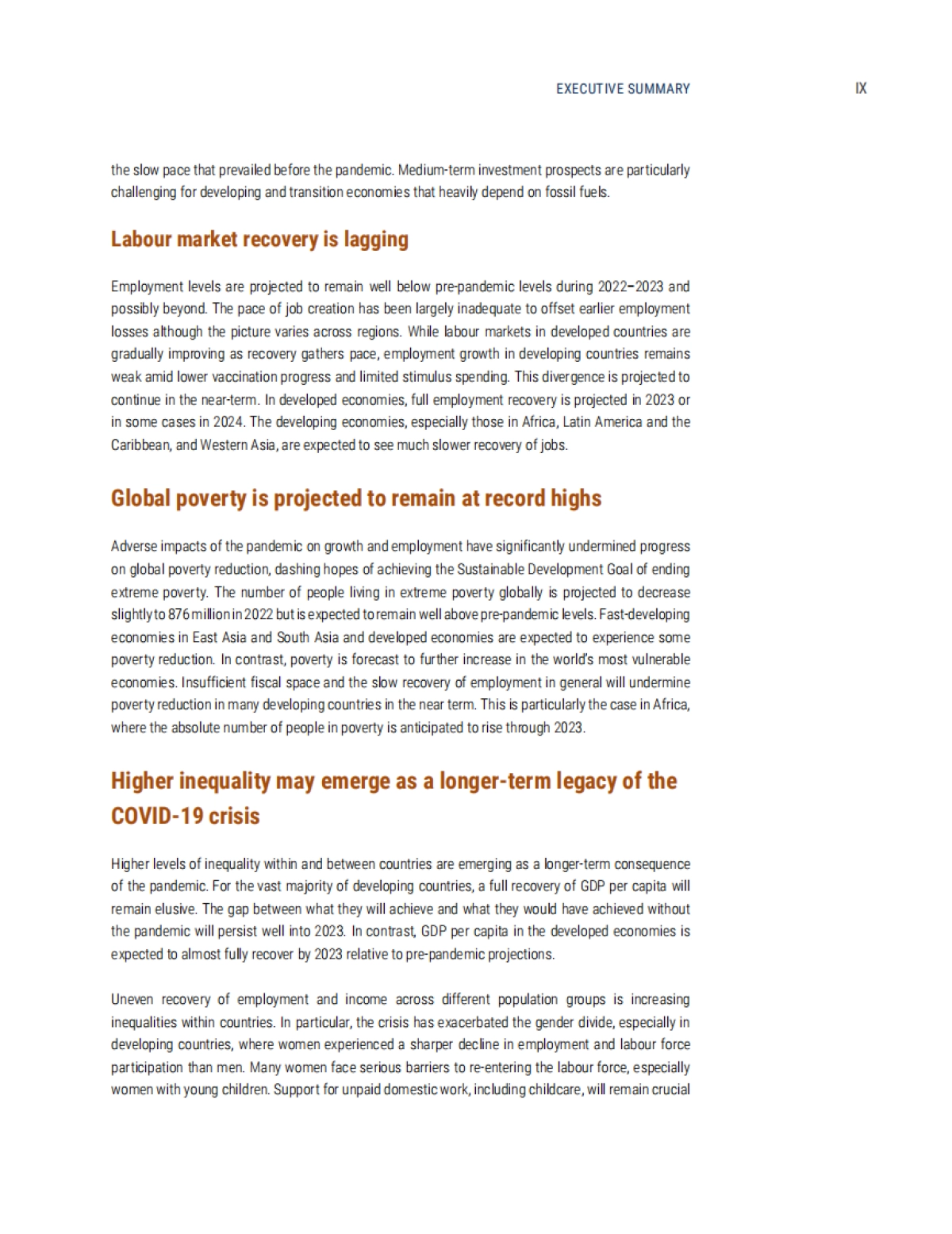 2022年世界经济形势与展望：世界经济面临巨大阻力（英）-联合国-231页_第10页