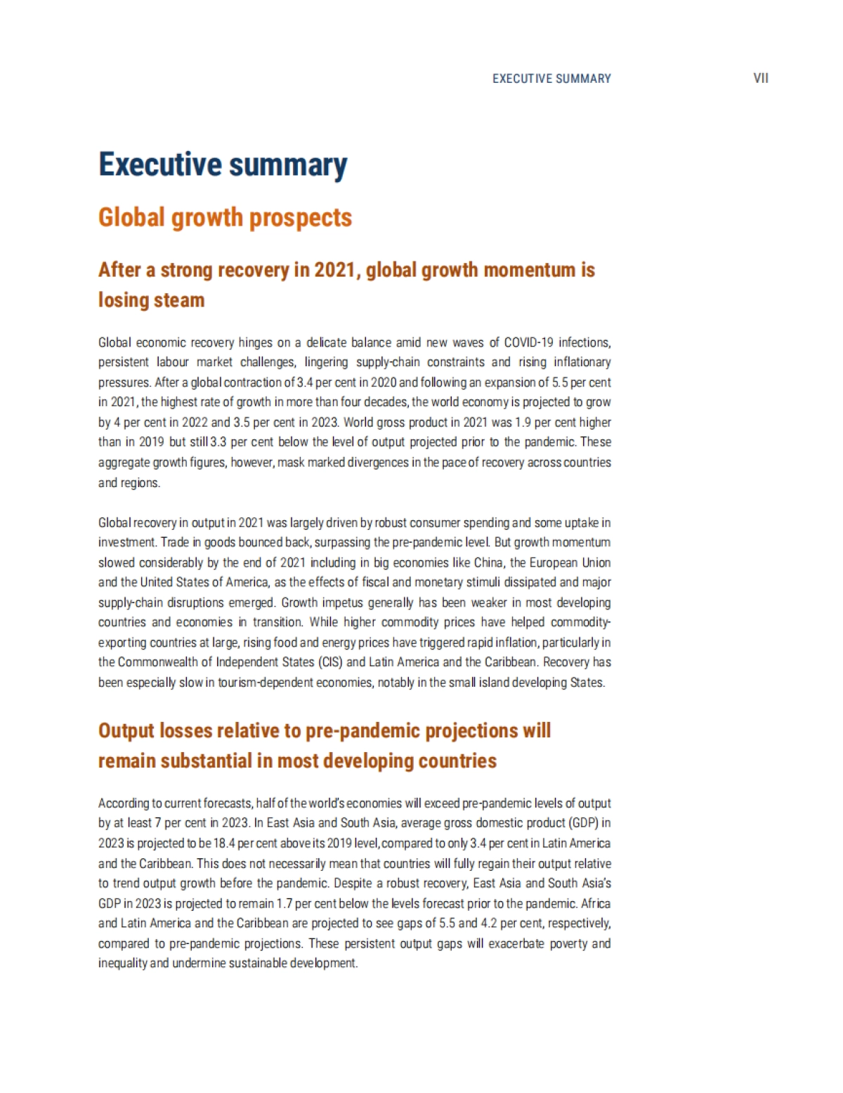 2022年世界经济形势与展望：世界经济面临巨大阻力（英）-联合国-231页_第8页