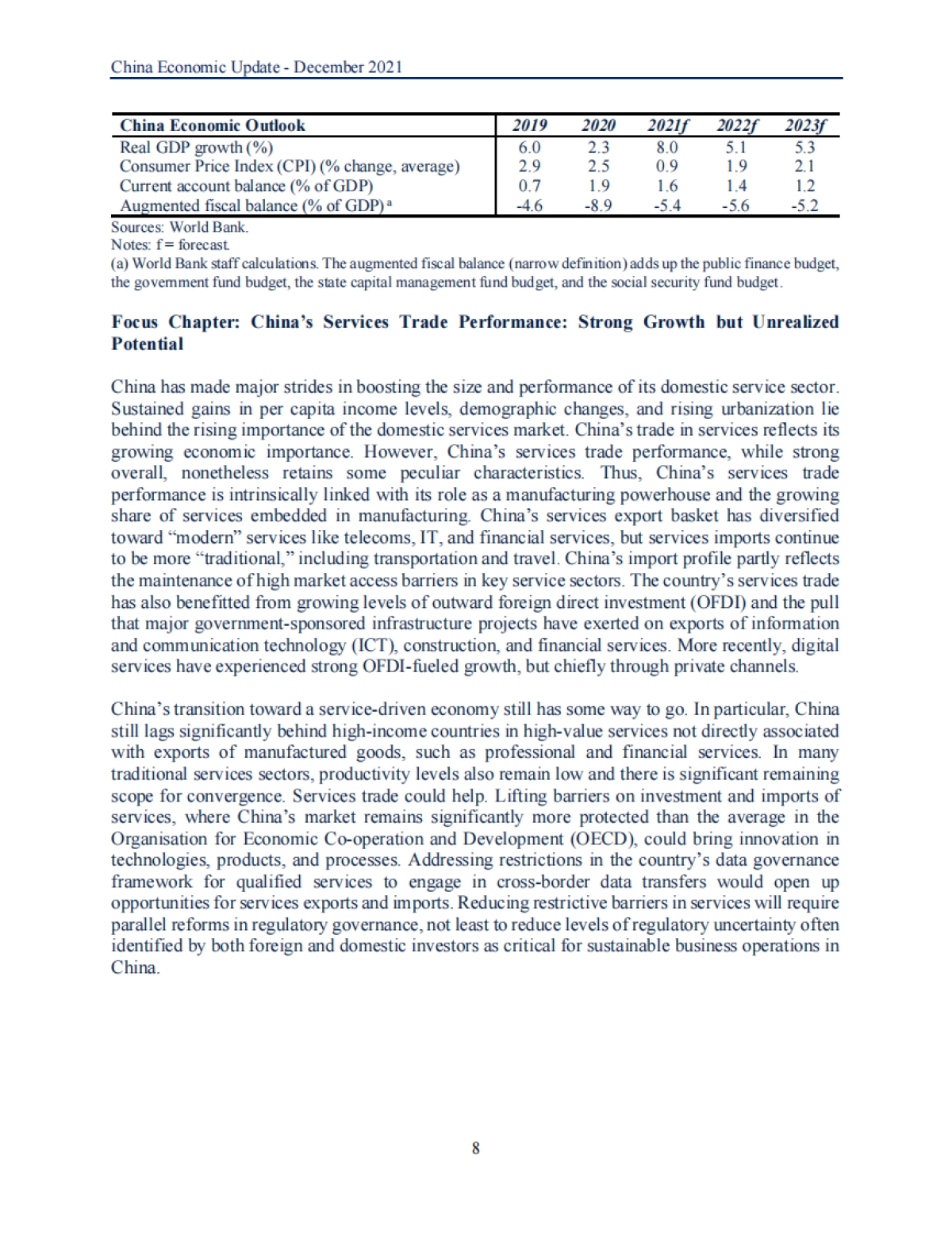 2022年中国宏观经济展望（英）-世界银行-68页_第10页