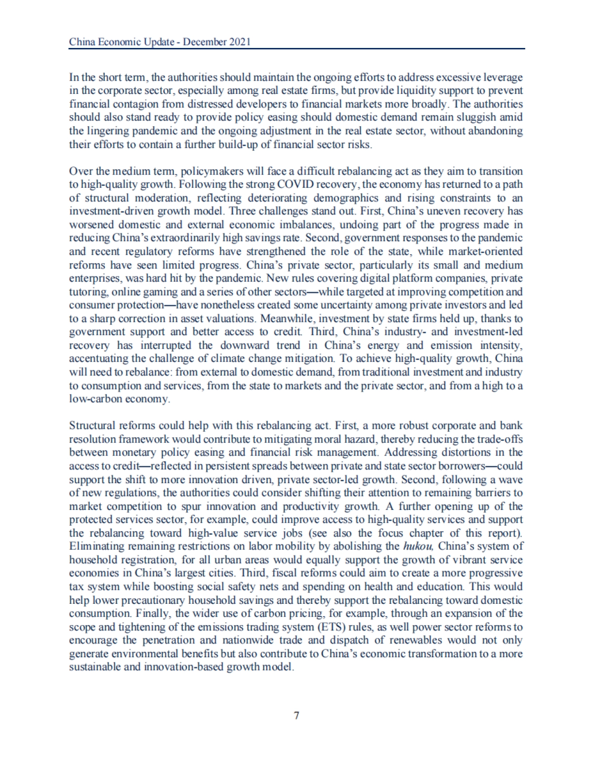 2022年中国宏观经济展望（英）-世界银行-68页_第9页