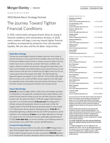 2022全球宏观战略展望（英）-摩根士丹利-223页