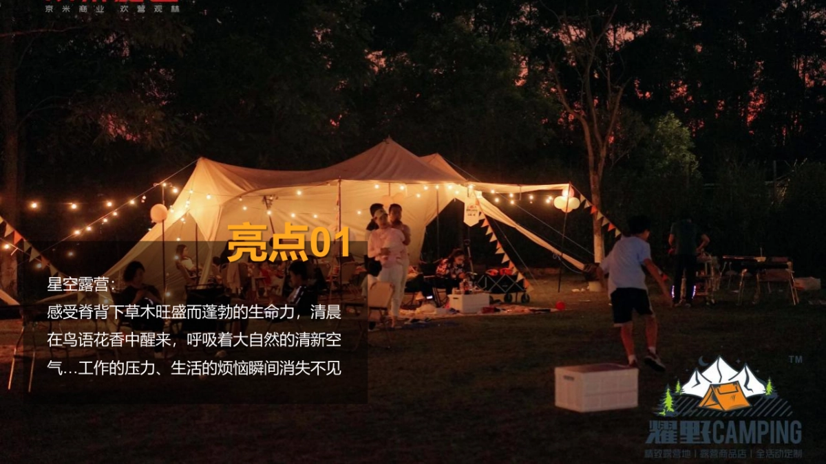 2022星空露营季“仲夏夜的星空晚会”主题活动策划方案_第9页