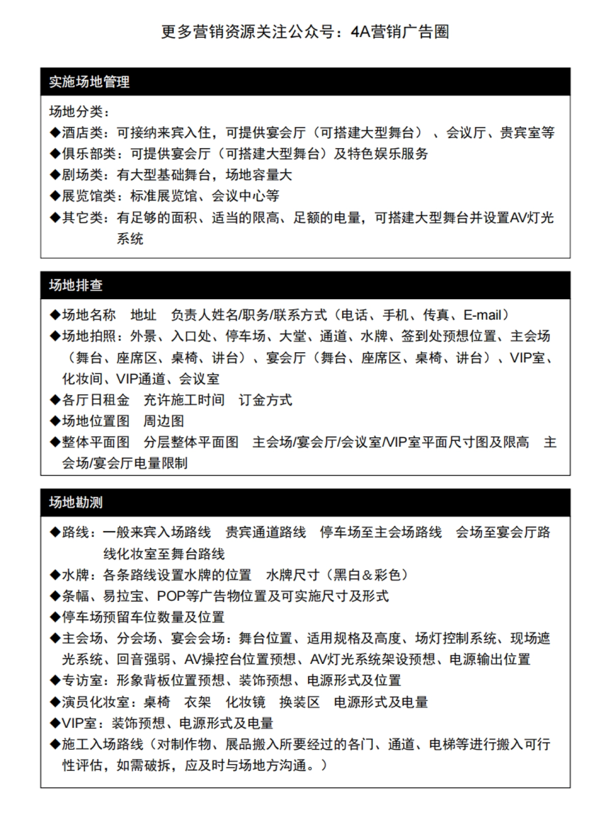 大型会议活动流程自查手册(标准版)-47P_第9页