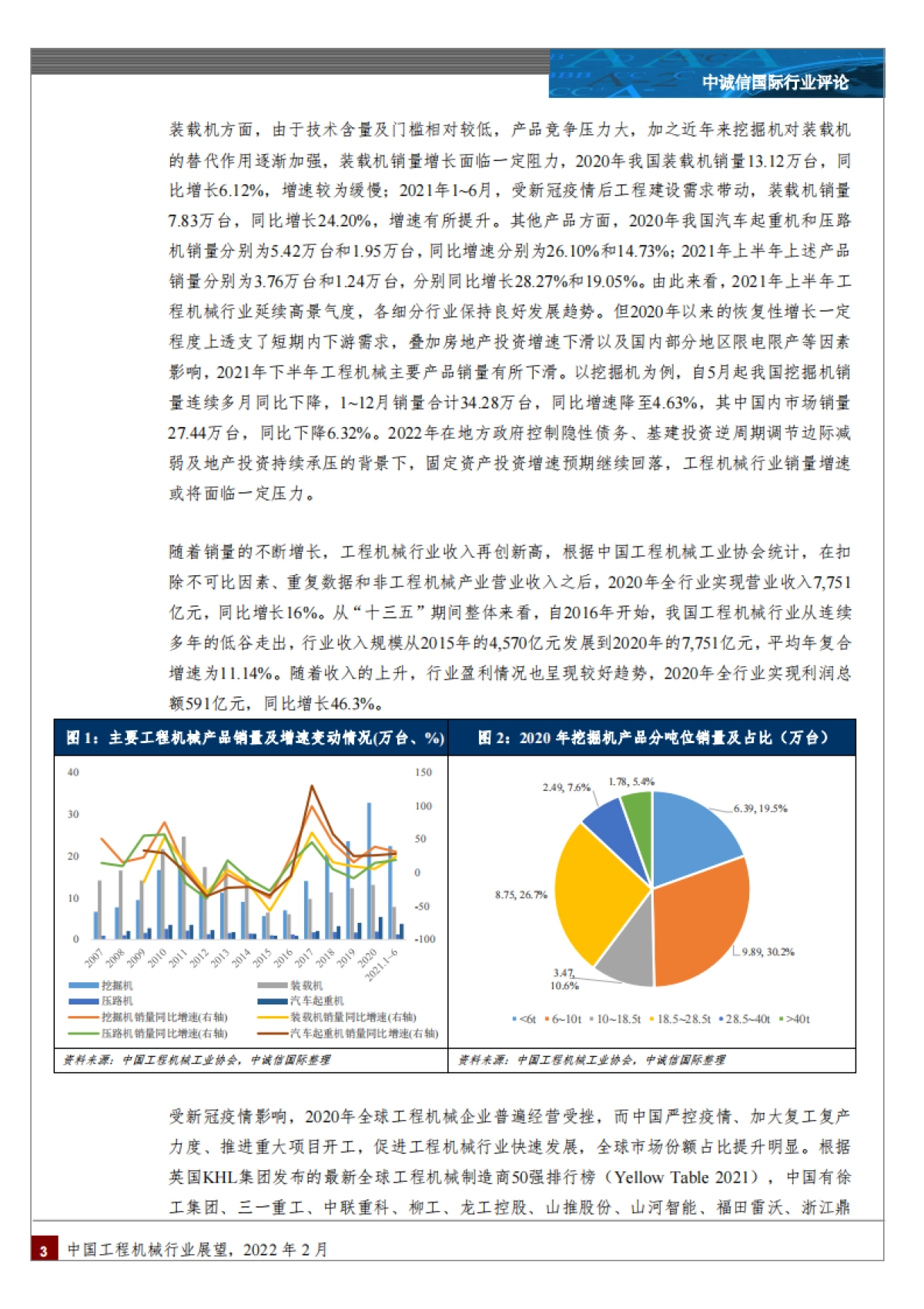 工程机械行业：中国工程机械行业展望-中诚信国际-17页_第3页