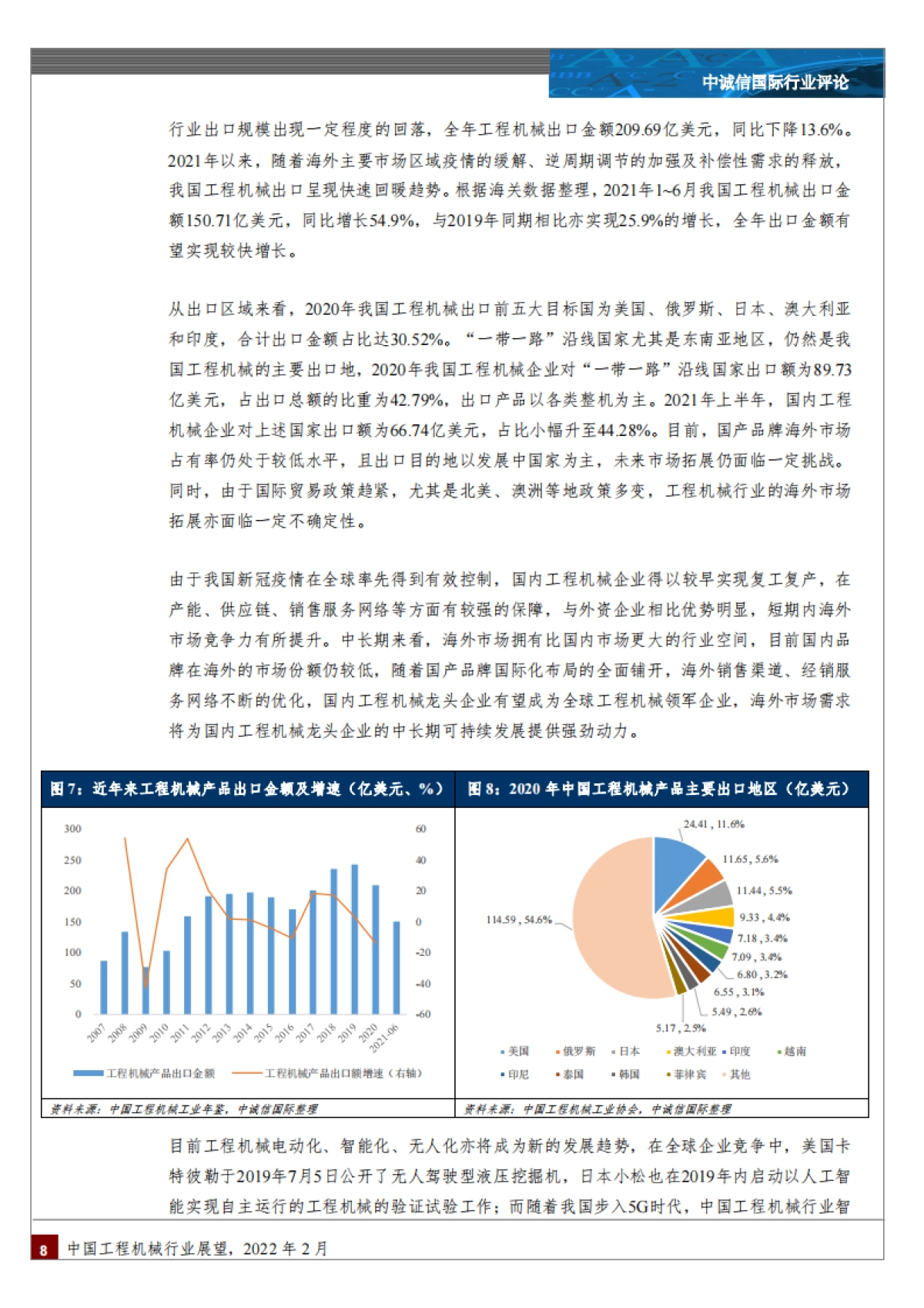 工程机械行业：中国工程机械行业展望-中诚信国际-17页_第8页