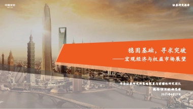 宏观经济与权益市场展望：稳固基础，寻求突破-平安证券