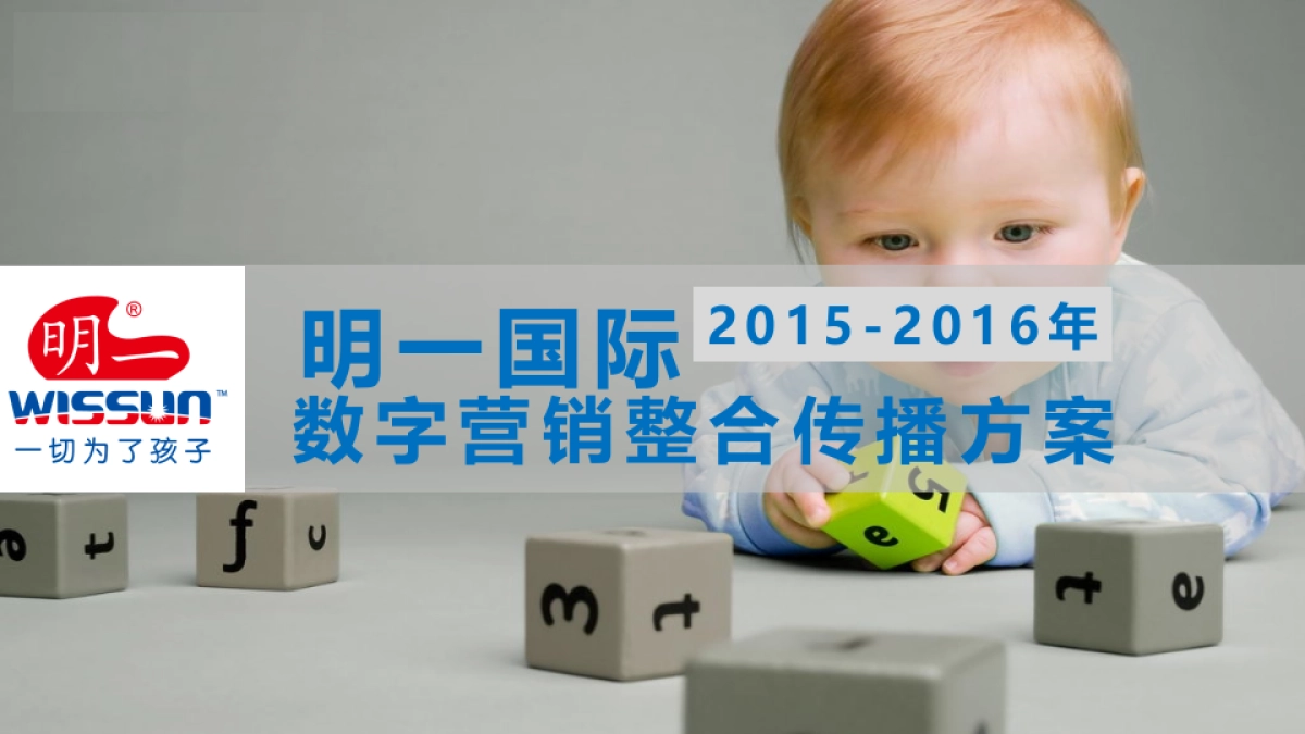 明一国际数字营销整合传播方案 _第1页