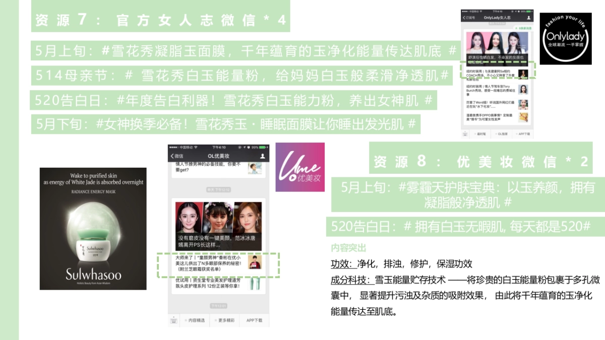 雪花秀凝脂玉面膜整合营销方案_第10页