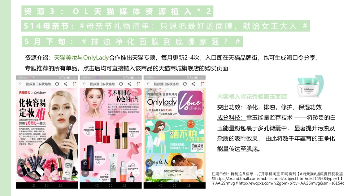 雪花秀凝脂玉面膜整合营销方案_第6页