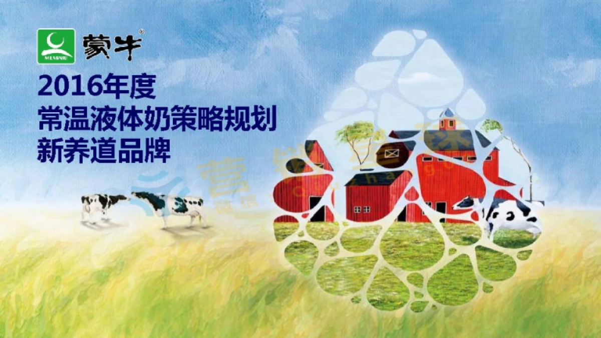 2016蒙牛常温液体奶新养道品牌策略规划_第1页