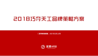2018巧夺天工品牌策略方案