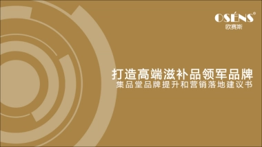 2020集品堂品牌战略规划