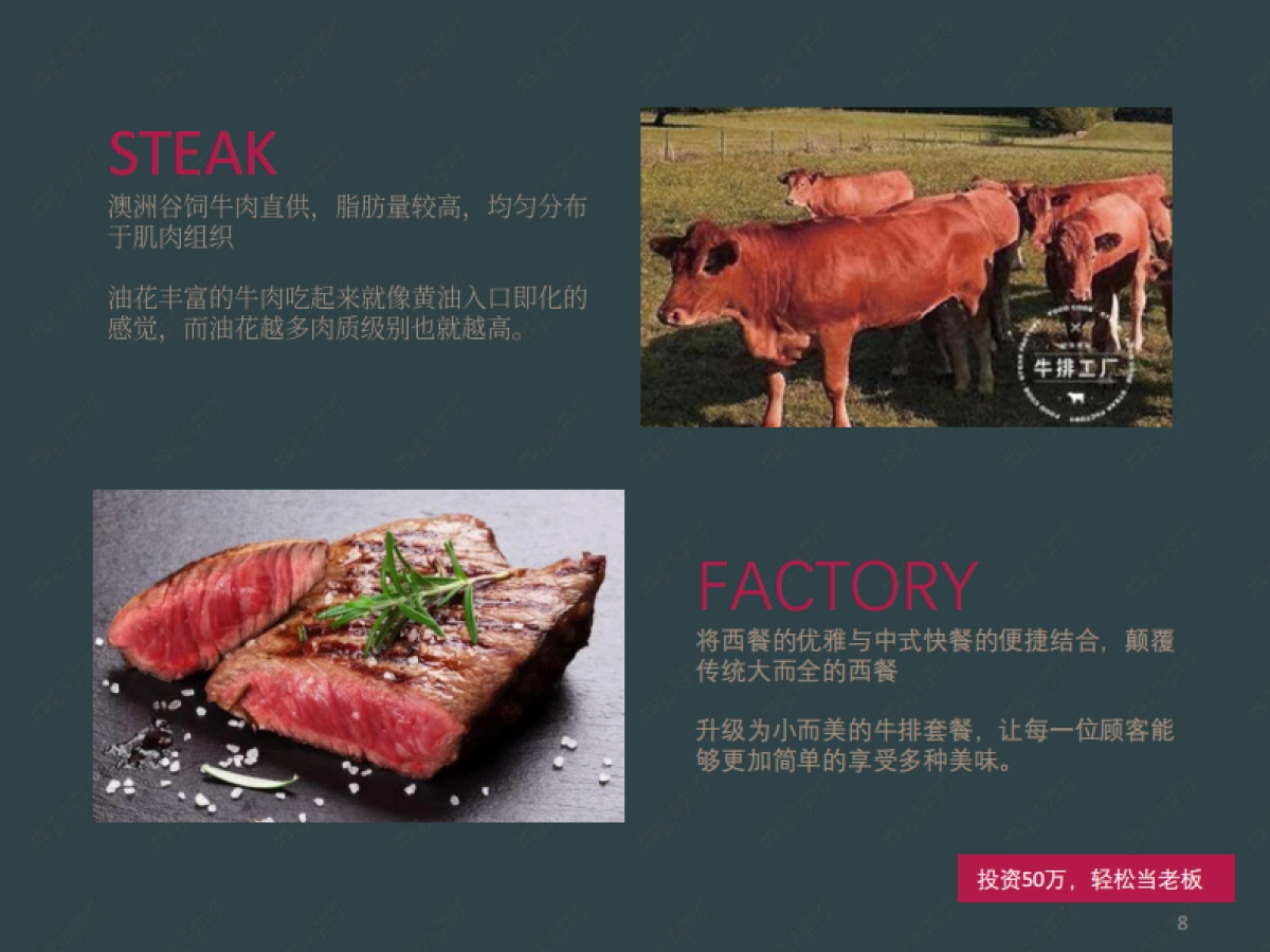 吃货密码牛排工厂店品牌介绍_第8页