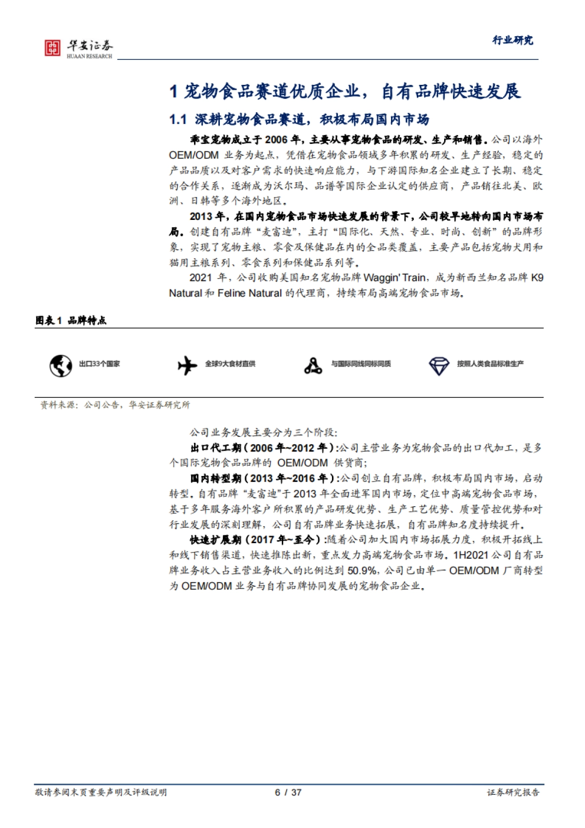 从乖宝看宠物食品自有品牌何以突围-华安证券-37页_第6页