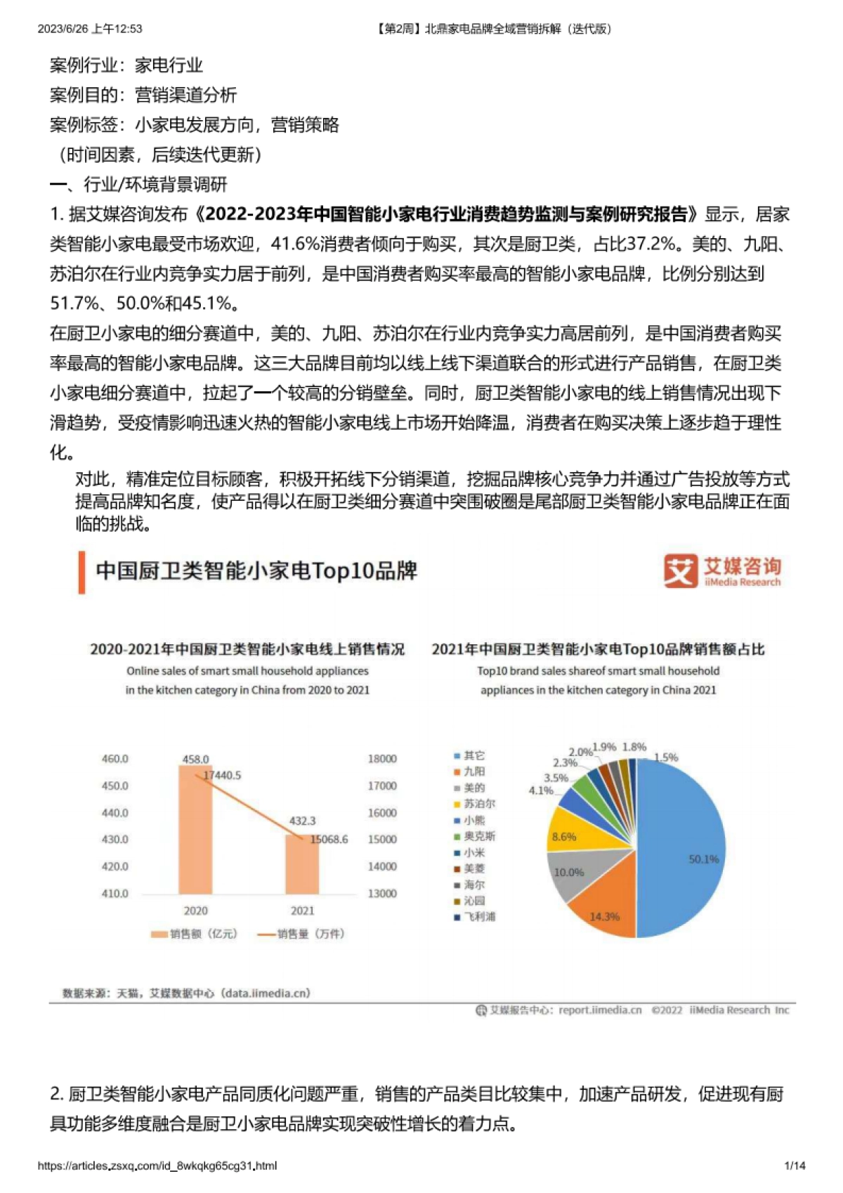 2023北鼎家电品牌全域营销拆解_第1页