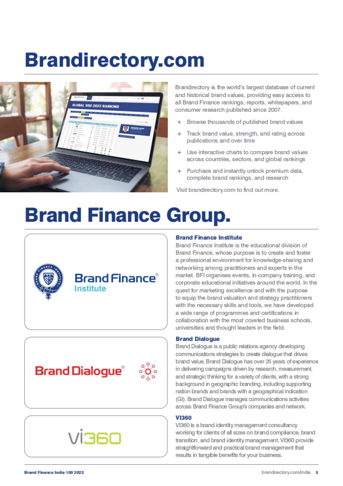 Brand Finance：2023年印度品牌100强（英文）_第5页