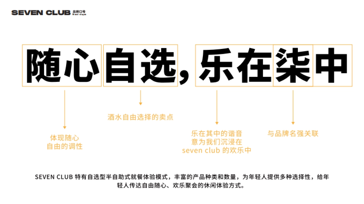 Seven club 柒选餐吧品牌项目书_第5页