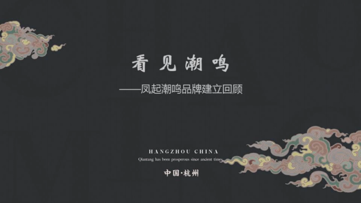 凤起潮鸣品牌建立回顾_第1页