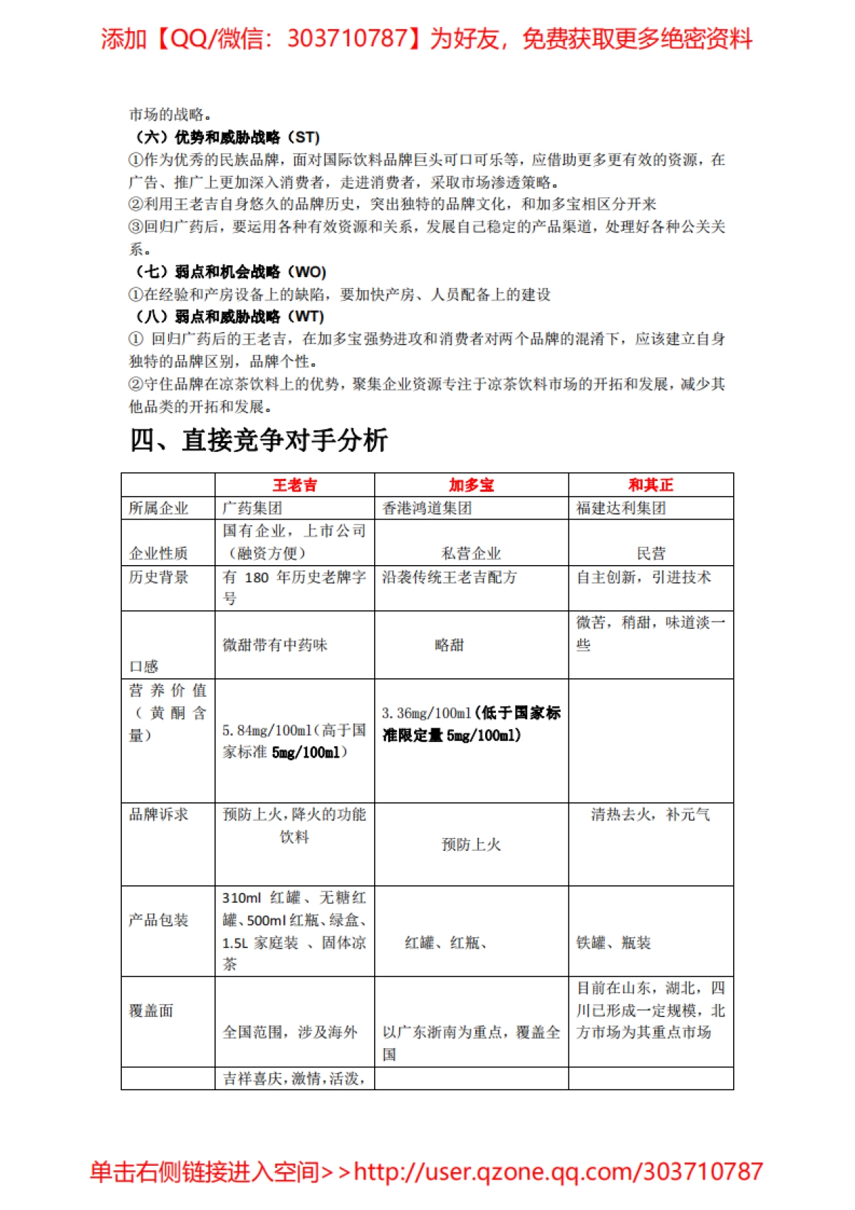 王老吉品牌策划方案泄密版_第10页