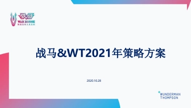 2021战马功能饮料xWT品牌策略方案