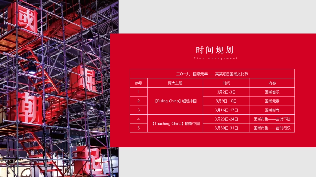2019国潮元年3月国潮体验季策划方案_第10页