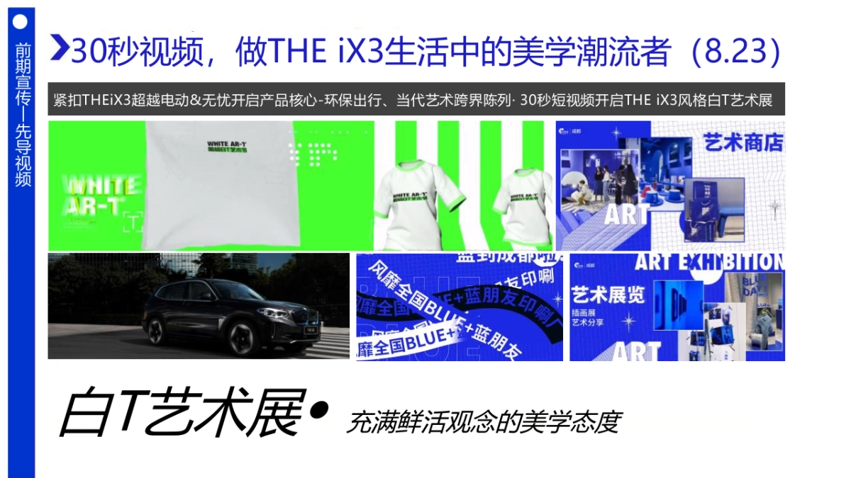 2021汽车品牌THE iX3风格白T艺术展活动策划方案_第8页