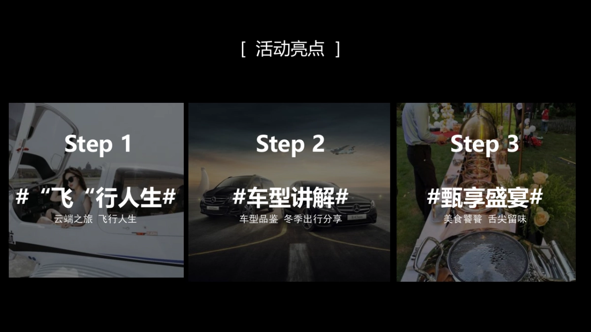 高档轿车品牌区域客户服务主题市场“在云端，寻找美好”主题活动策划方案_第7页