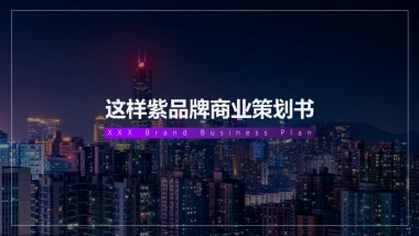 休闲零食品牌商业策划书零食界的潮品