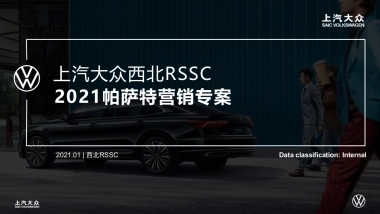 汽车品牌西北区域营销专案