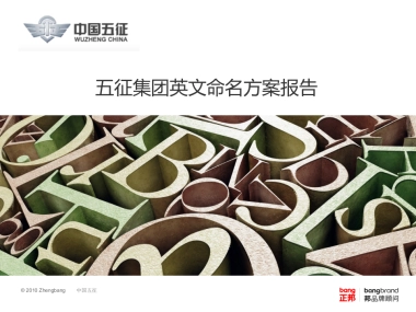 正邦 品牌命名方案