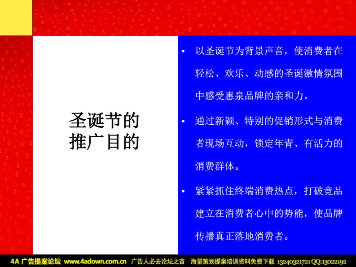 2004惠泉啤酒圣诞节推广方案-74P_第9页