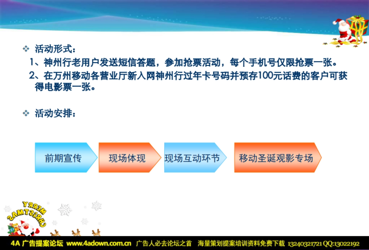 2008中国移动圣诞节促销方案-21P_第6页